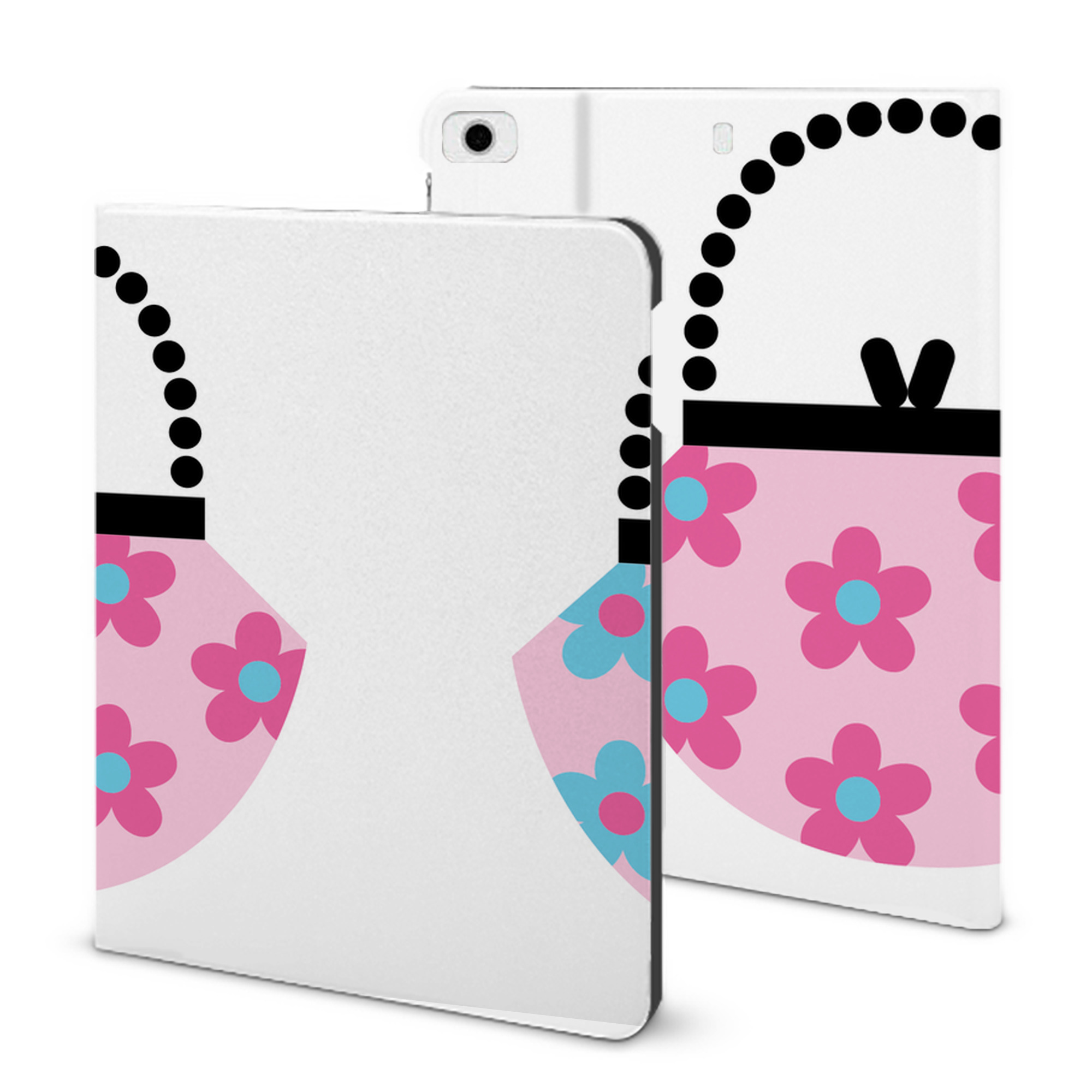 （画像用） Hello Kitty ハローキティ IPad ケース ブック型 PUレザー TPU 耐衝撃 軽量 薄型 ペン収納なし 全面保護 IPad 各モデル対応